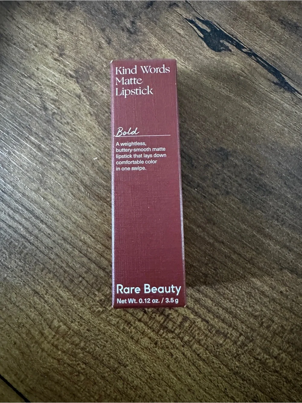 Rare Beauty Kind Words Matte Lipstick in BOLD, BNIB!